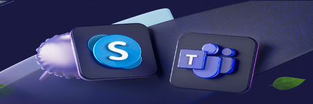 Contact via Skype or Teams