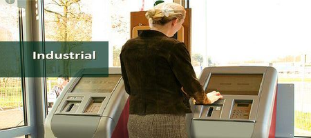 Industrial Automation HMI Touch Screen Application