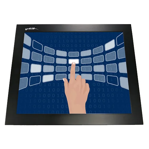 19 inch Panel Mount Resistive Monitor